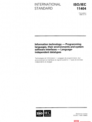 ISO/IEC 11404:1996 PDF