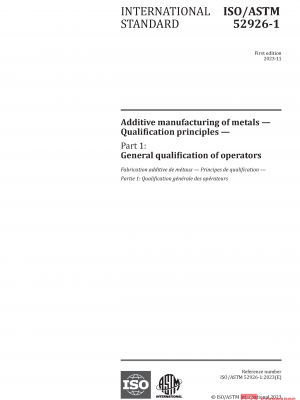 ISO/ASTM 52926-1:2023 PDF