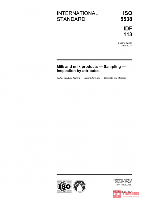 ISO 5538:2004 PDF