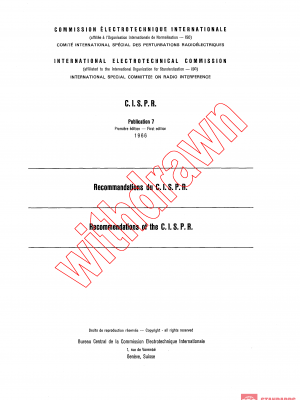 CISPR 7:1966 PDF