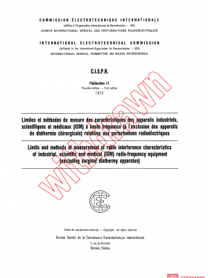 CISPR 11:1975 PDF