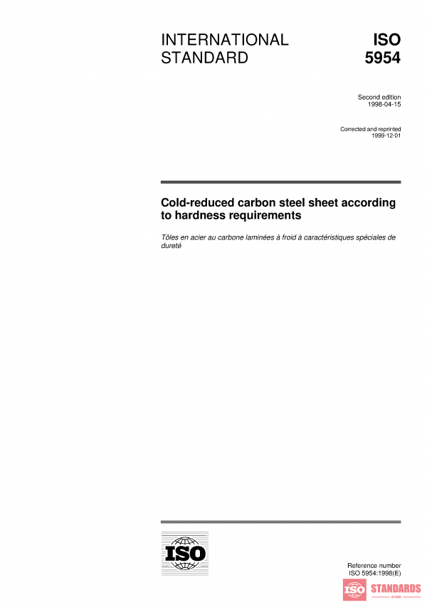 ISO 5954:1998 PDF