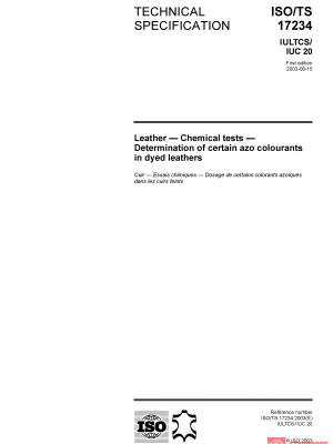 ISO/TS 17234:2003 PDF