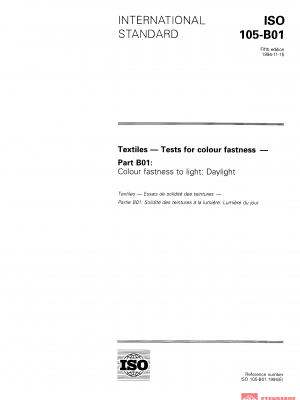 ISO 105-B01:1994 PDF