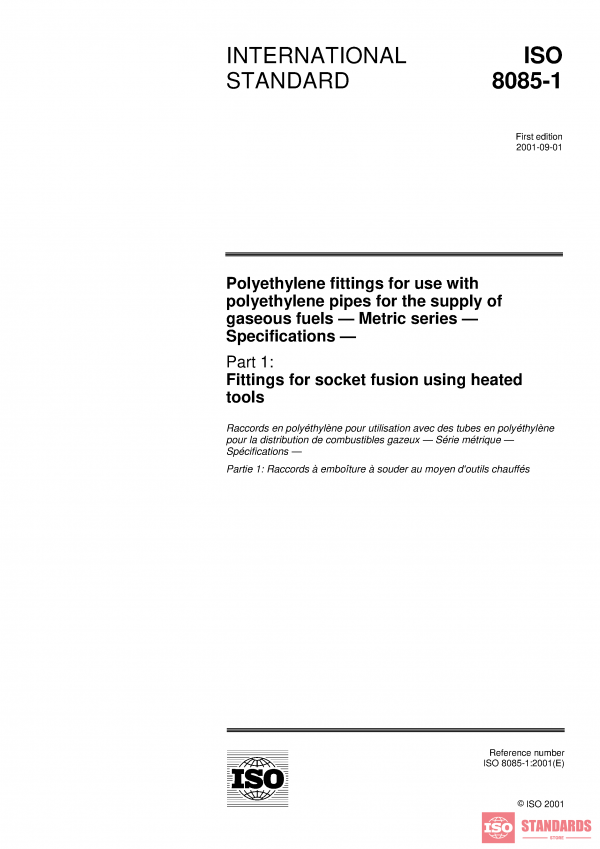 ISO 8085-1:2001 PDF