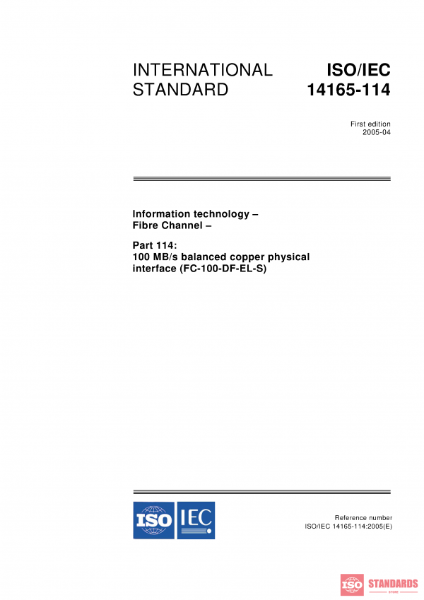 ISO/IEC 14165-114:2005 PDF