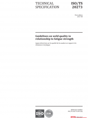 ISO/TS 20273:2017 PDF