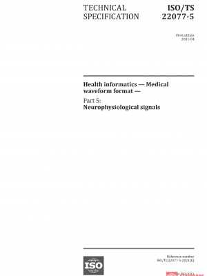 ISO/TS 22077-5:2021 PDF