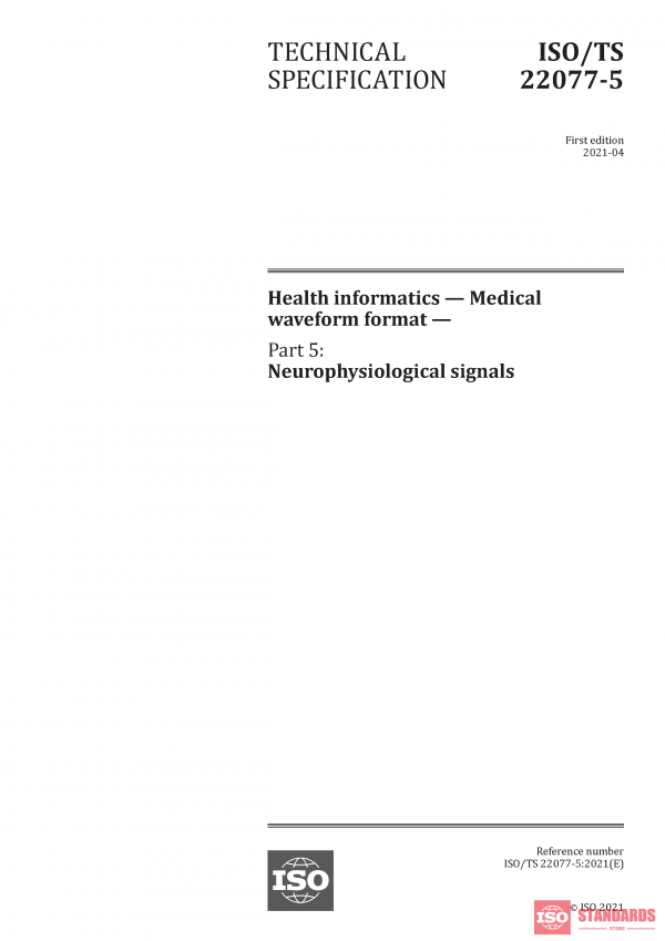 ISO/TS 22077-5:2021 PDF