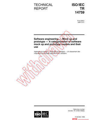 ISO/IEC TR 14759:1999 PDF