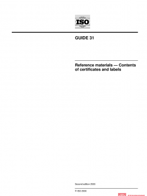 ISO Guide 31:2000 PDF