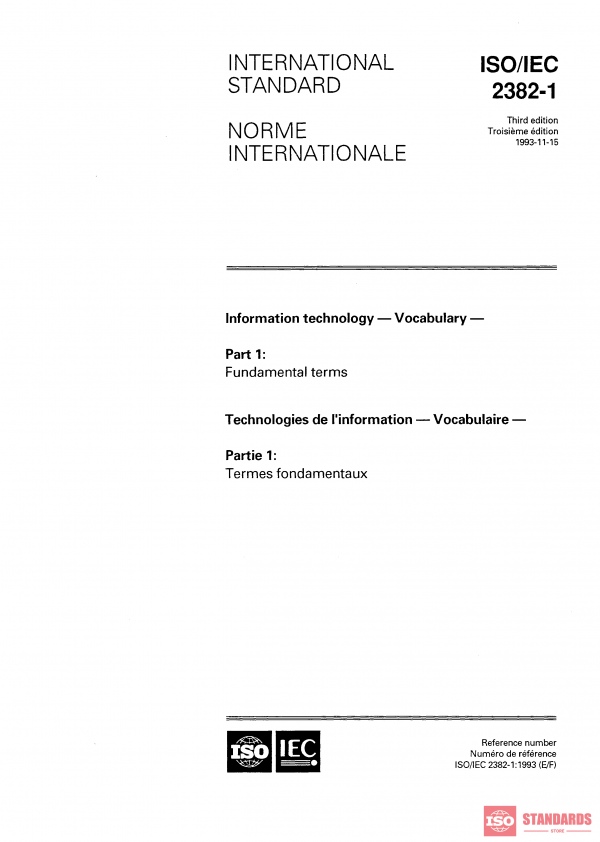 ISO/IEC 2382-1:1993 PDF