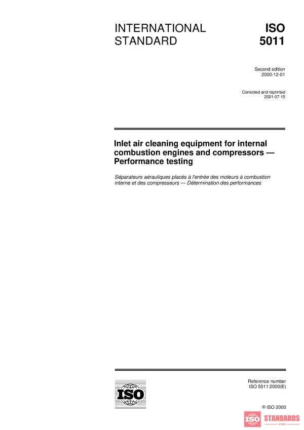 ISO 5011:2000 PDF