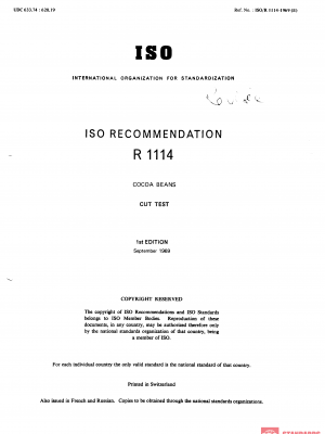 ISO/R 1114:1969 PDF