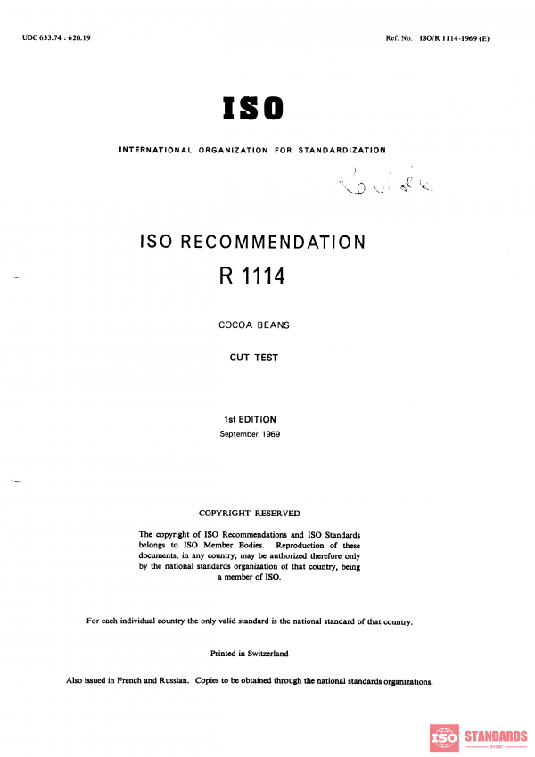 ISO/R 1114:1969 PDF