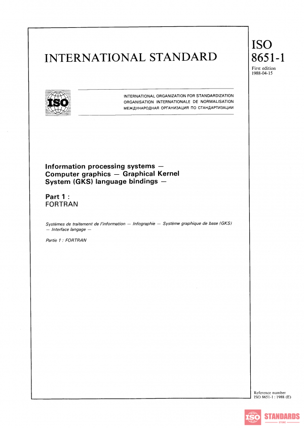 ISO 8651-1:1988 PDF