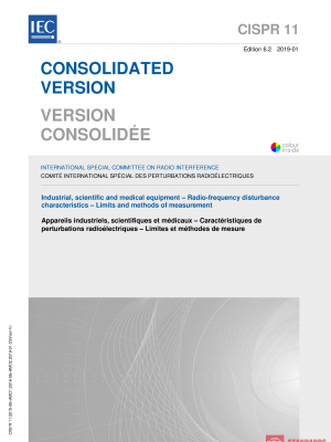 CISPR 11 Amd 1 & 2 CSV ed 6.2:2019 PDF