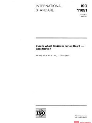 ISO 11051:1994 PDF