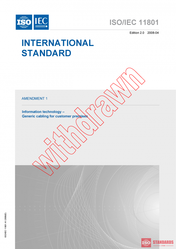 ISO/IEC 11801:2002/AMD1:2008 PDF