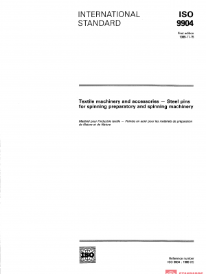 ISO 9904:1989 PDF