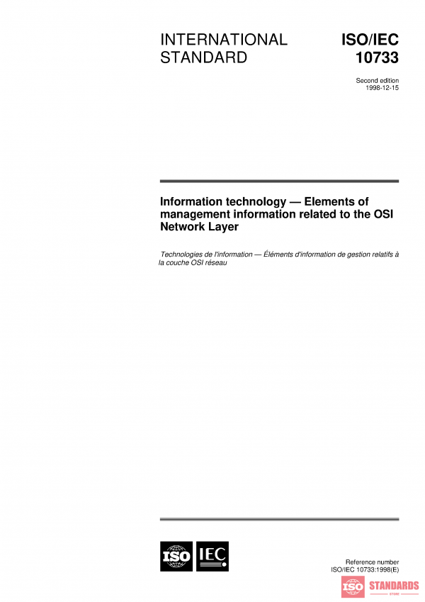 ISO/IEC 10733:1998 PDF