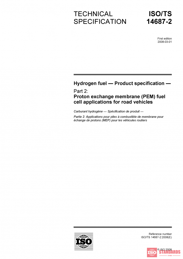 ISO/TS 14687-2:2008 PDF