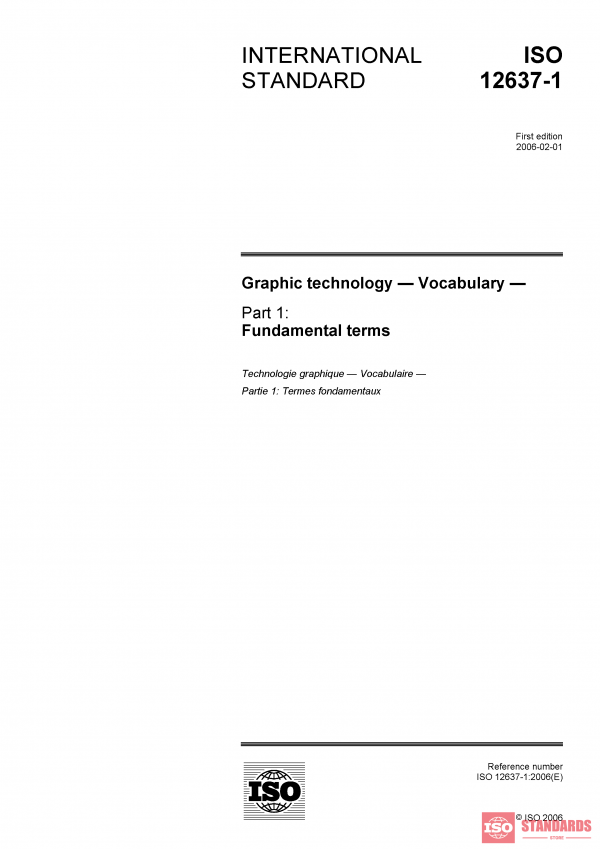 ISO 12637-1:2006 PDF