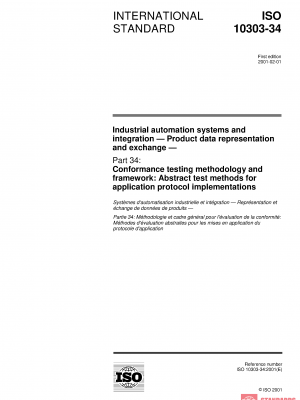 ISO 10303-34:2001 PDF