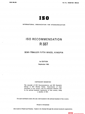 ISO/R 337:1963 PDF