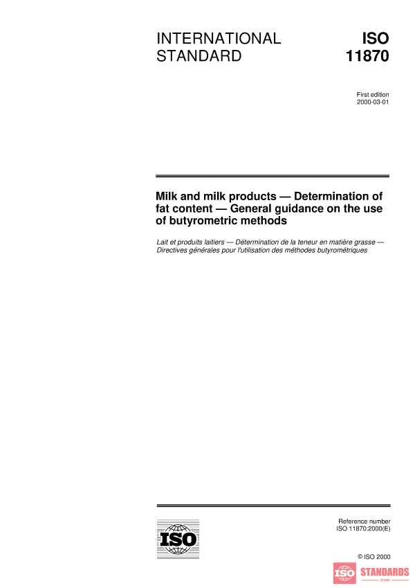 ISO 11870:2000 PDF
