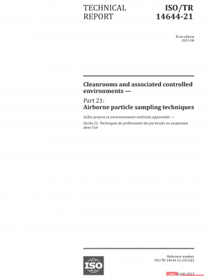ISO/TR 14644-21:2023 PDF
