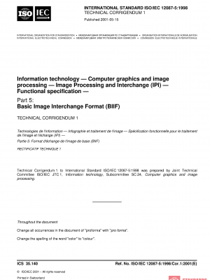 ISO/IEC 12087-5:1998/Cor 1:2001 PDF