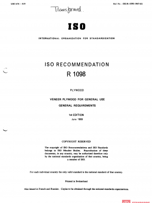 ISO/R 1098:1969 PDF