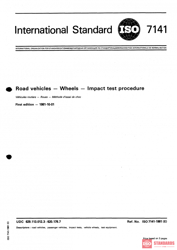 ISO 7141:1981 PDF