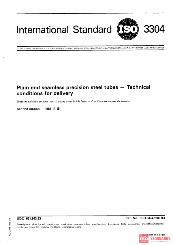 ISO 3304:1985 PDF