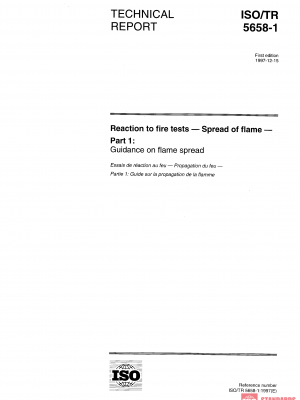 ISO/TR 5658-1:1997 PDF