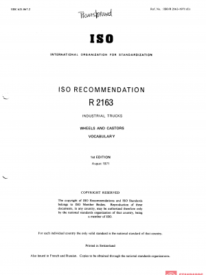ISO/R 2163:1971 PDF