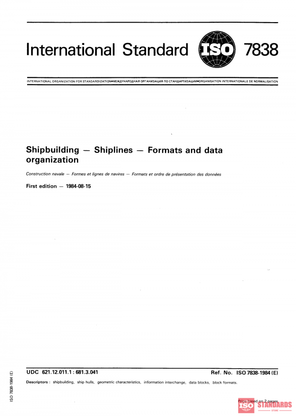 ISO 7838:1984 PDF