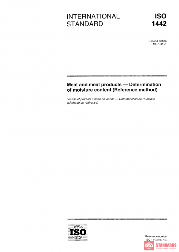 ISO 1442:1997 PDF