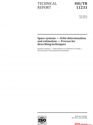 ISO/TR 11233:2014 PDF