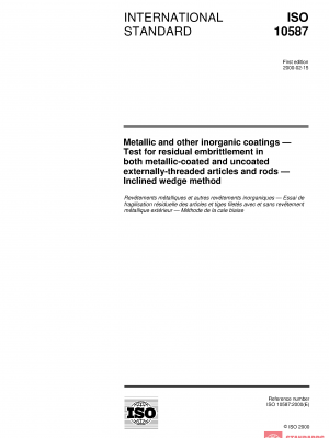 ISO 10587:2000 PDF