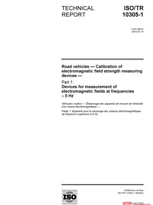 ISO/TR 10305-1:2003 PDF