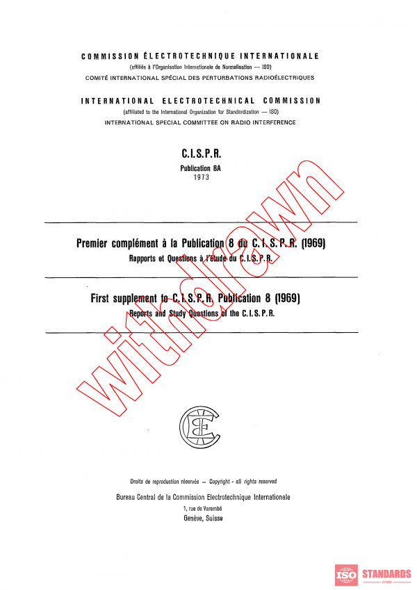 CISPR 8A:1973 PDF