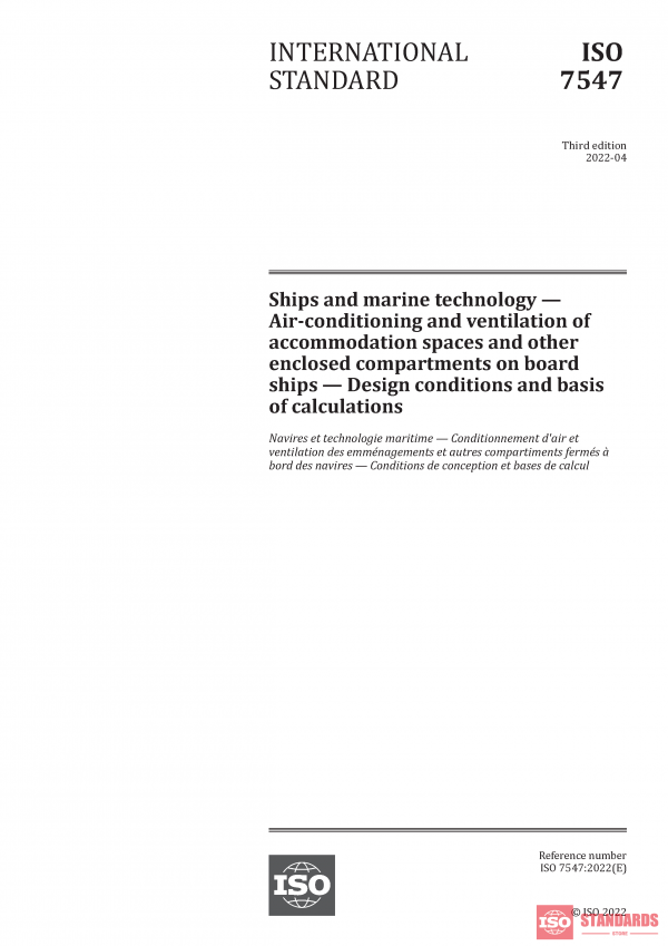 ISO 7547:2022 PDF