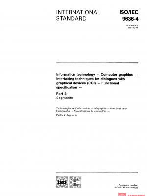 ISO/IEC 9636-4:1991 PDF