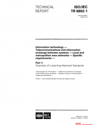 ISO/IEC TR 8802-1:1997 PDF