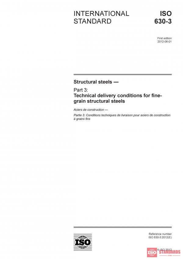 ISO 630-3:2012 PDF