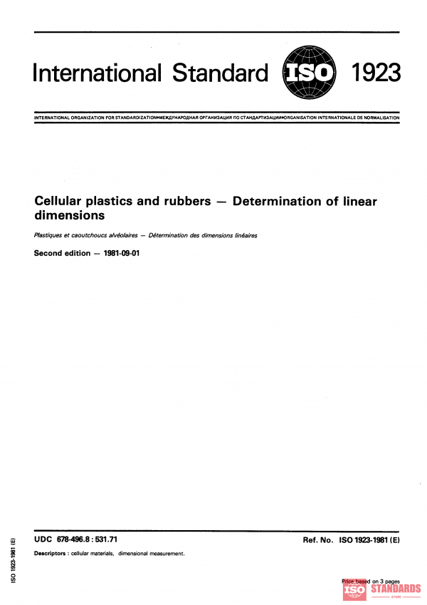 ISO 1923:1981 PDF