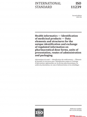 ISO 11239:2023 PDF