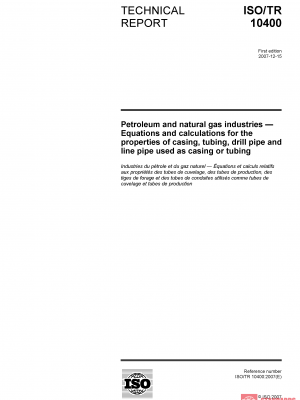 ISO/TR 10400:2007 PDF